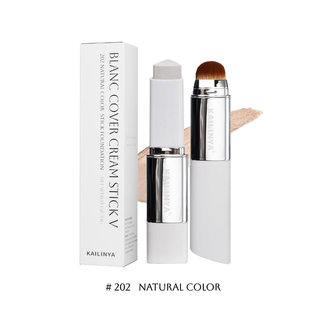 Dropshipman waterproof and sweat-proof concealing foundation stick, long-lasting and smudge-proof for even skin coverage.