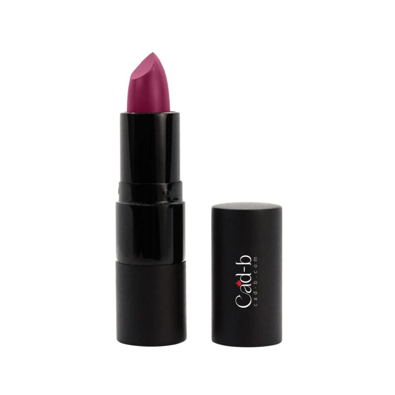 Cad B creamy lipstick for lips with vitamin E, featuring hydrating, long-lasting color in a sleek shade.
