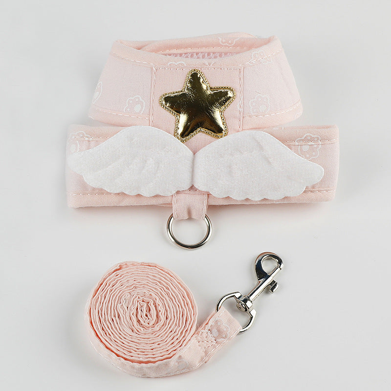 Angel Wings Cat Harness And Leash