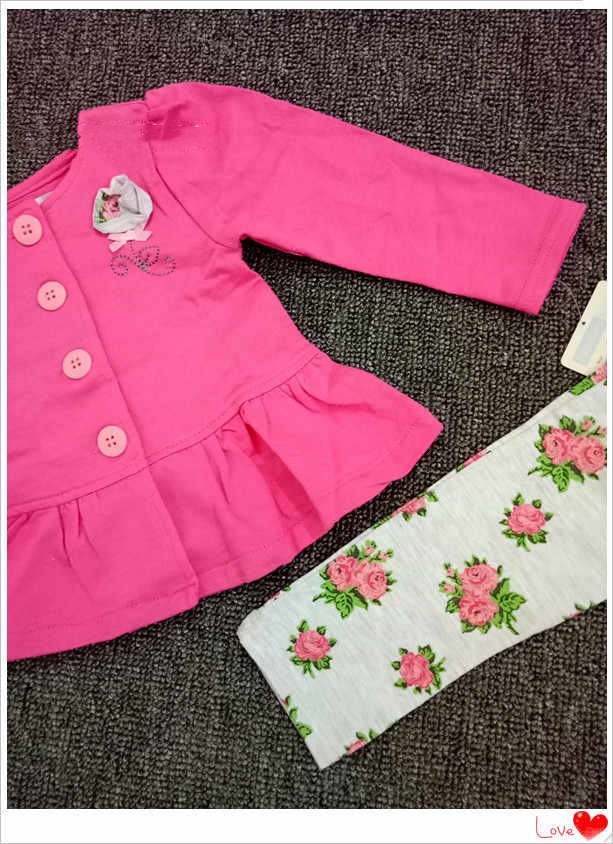new-arrival Spring And Autumn Girls' Pure Cotton Lady Suit