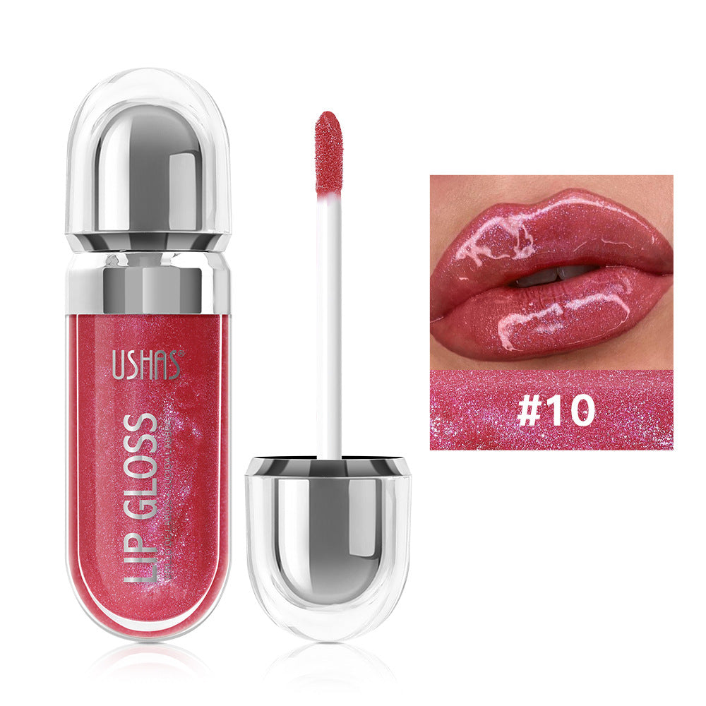 Pearlescent liquid lipstick from Dropshipman showing a shimmering, long-lasting, nonstick finish in a sleek applicator.