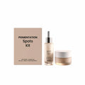 Dropshipman facial skincare set with moisturizing, softening, and nourishing products for a radiant, luminous everyday skincare routine.