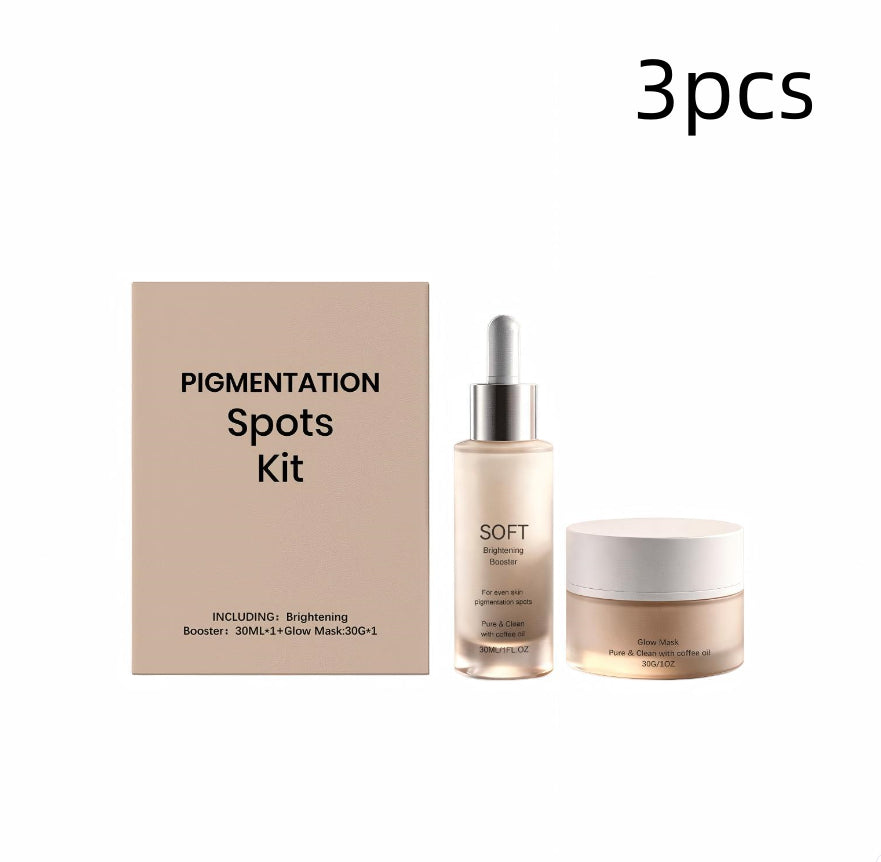 Dropshipman facial skincare set with moisturizing, softening, and nourishing products for a radiant, luminous everyday skincare routine.
