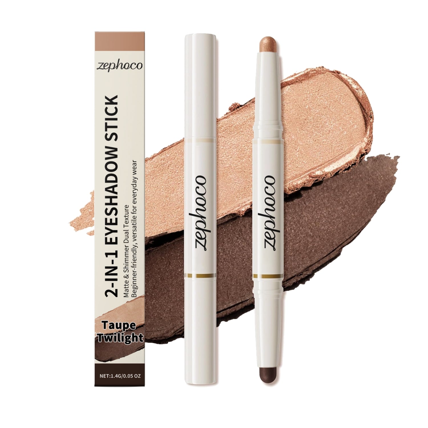 Two-in-one Double-effect Eye Shadow Stick