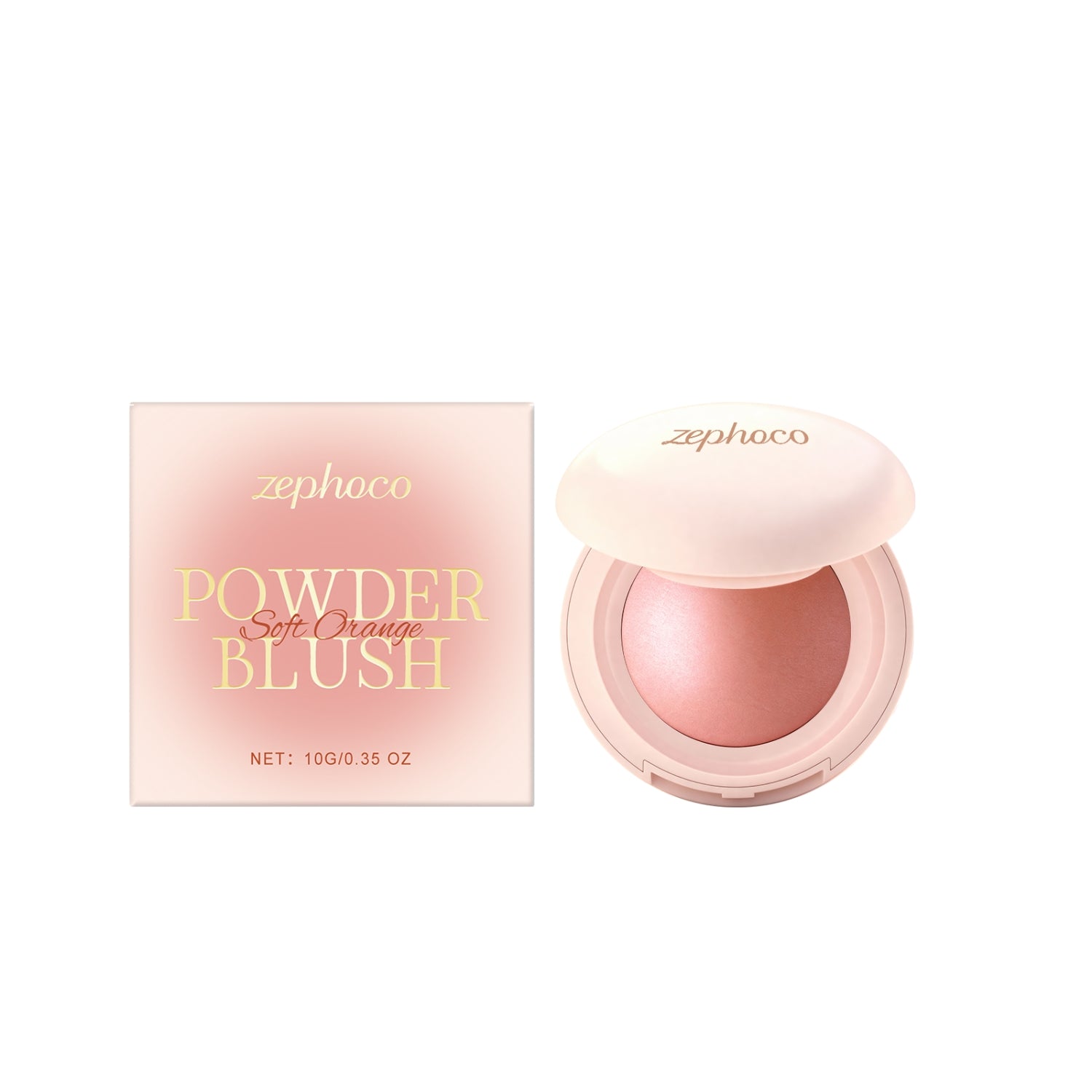 Dropshipman Silky Moisturizing Blush Powder with soft, buildable color in a compact, smooth-textured makeup product.