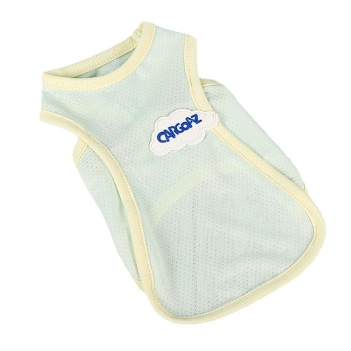 Dropshipman cat summer vest with anti-lint lightweight fabric, designed to keep cats cool and stylish in warm weather.