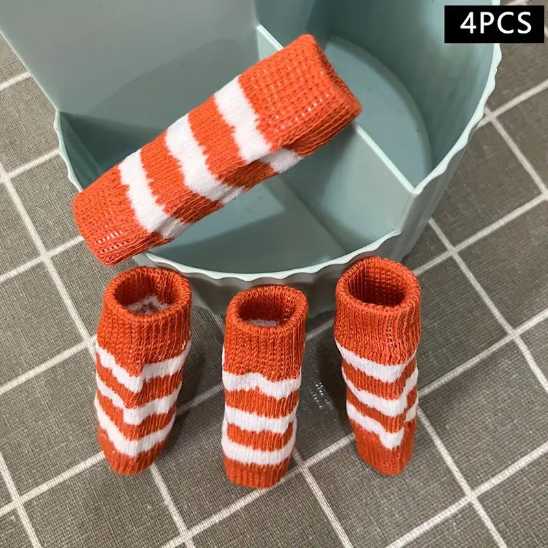 Dog and cat knee and leg support socks by Dropshipman, showing stretchy fabric and adjustable straps for pet leg support.