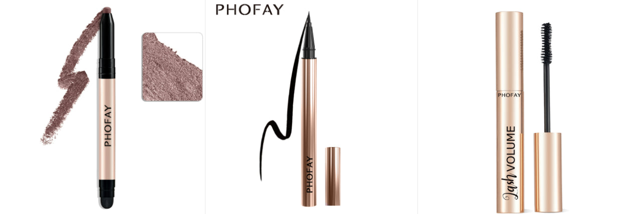 Dropshipman waterproof eyeshadow stick in a blendable, long-lasting formula, showing a swatch of shimmering eyeshadow color.