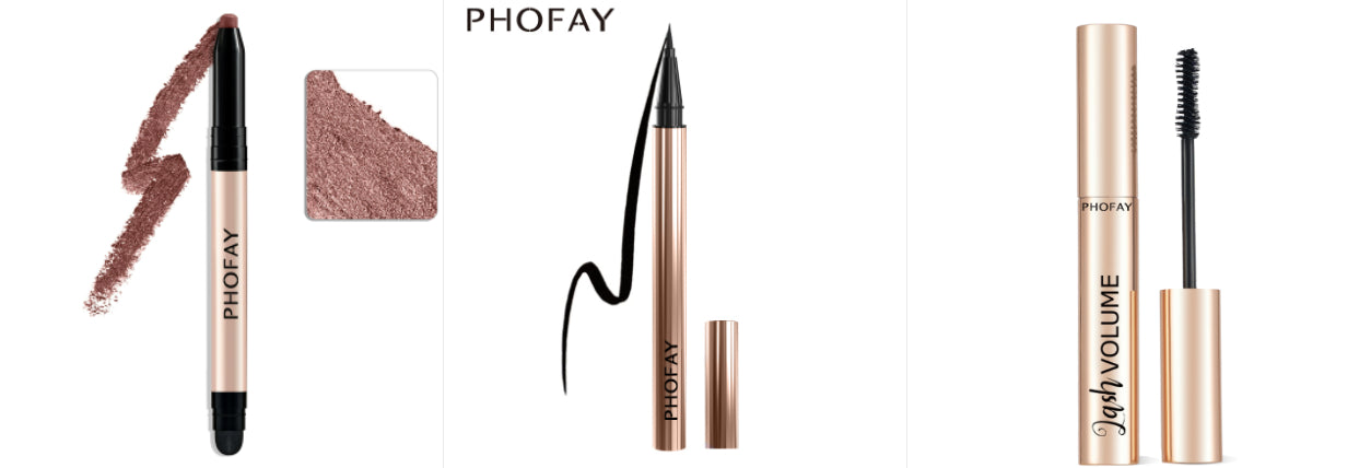 Waterproof eyeshadow stick by Dropshipman, blendable and long-lasting, shown in a close-up with vibrant color on the eyelid.