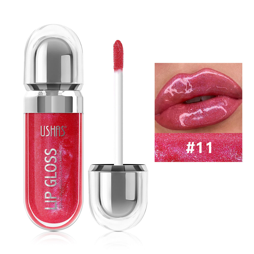 Dropshipman pearlescent liquid lipstick in a sleek tube, showcasing its shimmering, long-lasting, nonstick formula.
