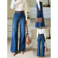 European and American-style women's jeans by Dropshipman, featuring a classic fit with denim fabric and stylish design.