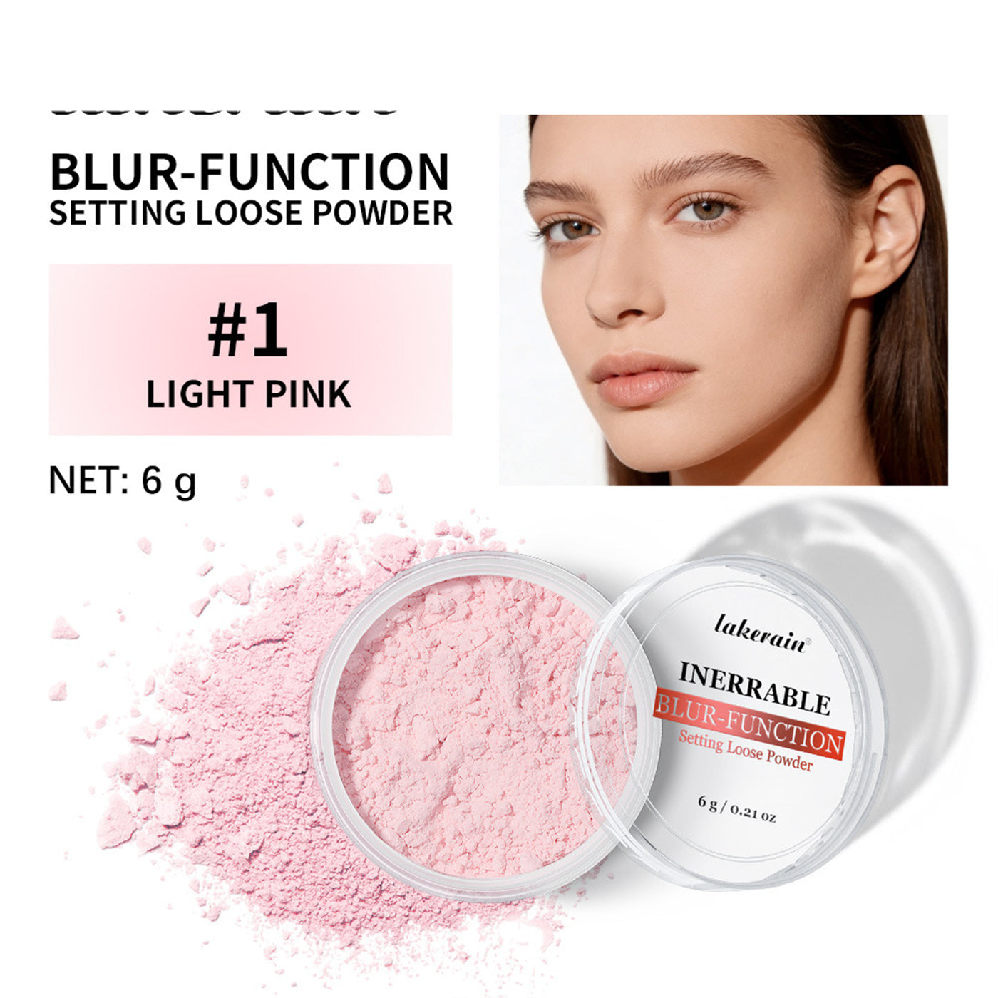 Blur-setting Loose Powder For Long-lasting Hold