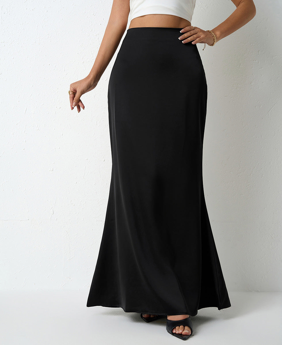 Spring Long Skirt In European And American Styles