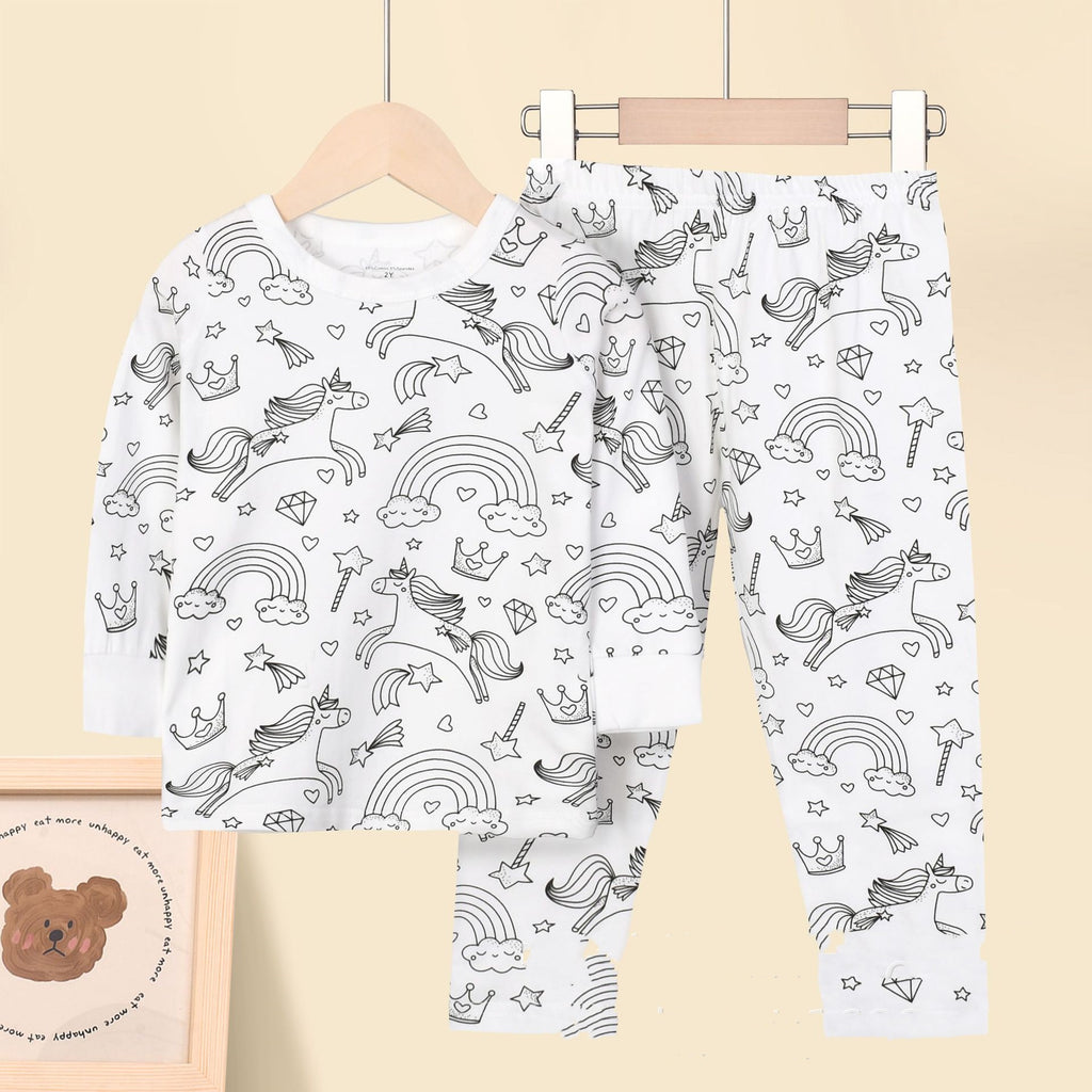 Girls sketch coloring set by Dropshipman featuring comfortable DIY hand drawing suit and art supplies for children.