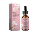 Dropshipman moisturizing and softening essential oil face care bottle showing a clear glass container with golden liquid.