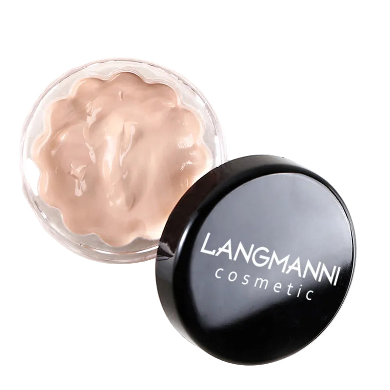 Dropshipman foundation in 12 shades, creamy liquid makeup with a smooth finish, shown in a sleek bottle with a pump dispenser.