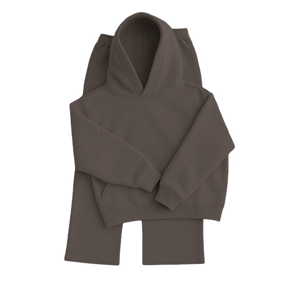 Men's heavyweight structured hoodie by Dropshipman featuring a 3D cut design, adjustable drawstring hood, and ribbed cuffs and hem.