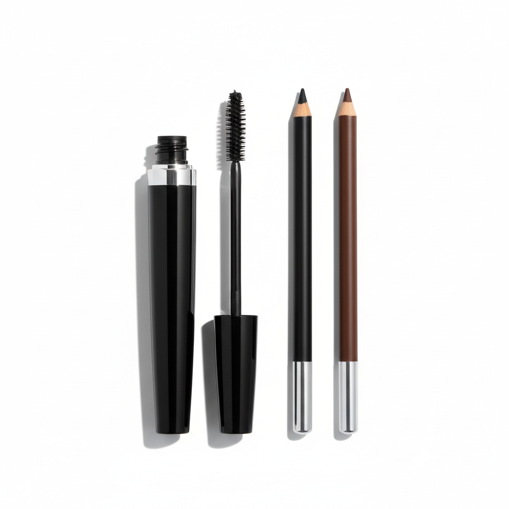 mascara and eye liner pencils